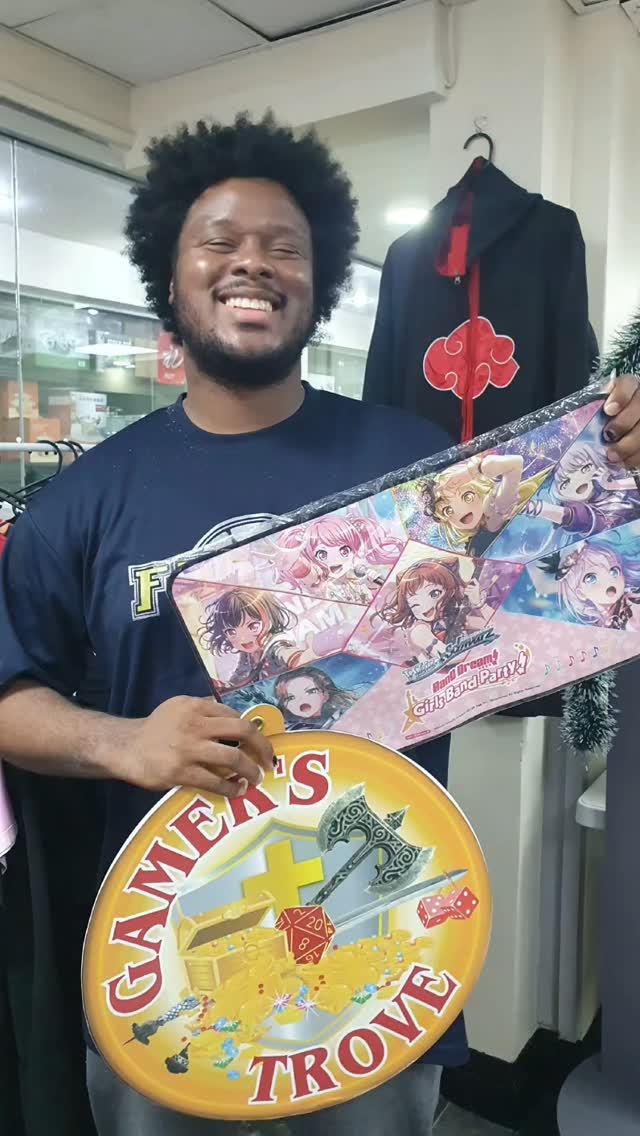 A player celebrating at the Trove